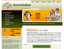 Tablet Screenshot of aimstalent.com